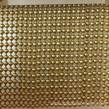 Metal Beaded Mesh Chain Curtain